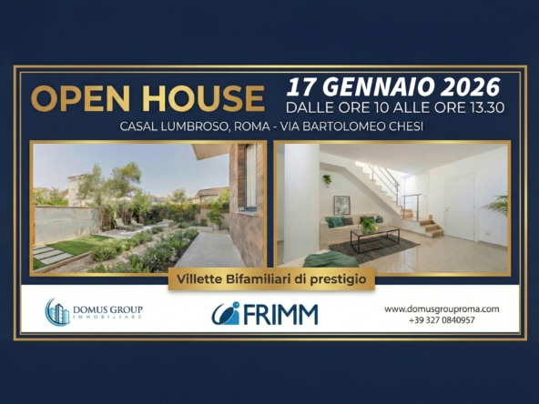 OPEN HOUSE 17 GENNAIO